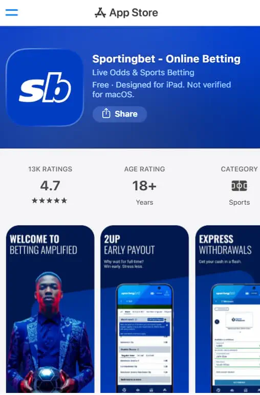 Sportingbet App in App Store