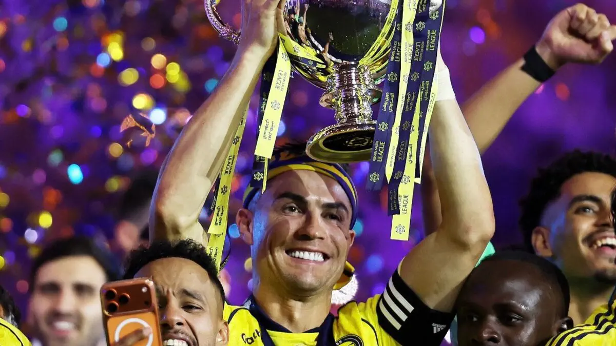 النصر: أولى ردود أفعال كريستيانو رونالدو بعد التتويج