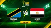 نصف نهائي أمم إفريقيا تحت 17 عامًا : بث مباشر لمواجهة مصر وتنزانيا
