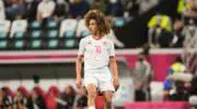 Tunisia: Hannibal Mejbri reacts after defeat to Austria