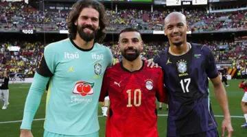 ملخص و أهداف مباراة مصر والبرازيل (1-2)  .. وموعد المباراة القادمة للفراعنة