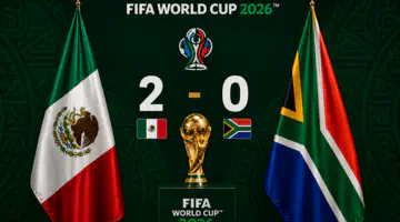 كأس العالم 2026: المكسيك يحقق بداية مثالية أمام جنوب أفريقيا (2-0)