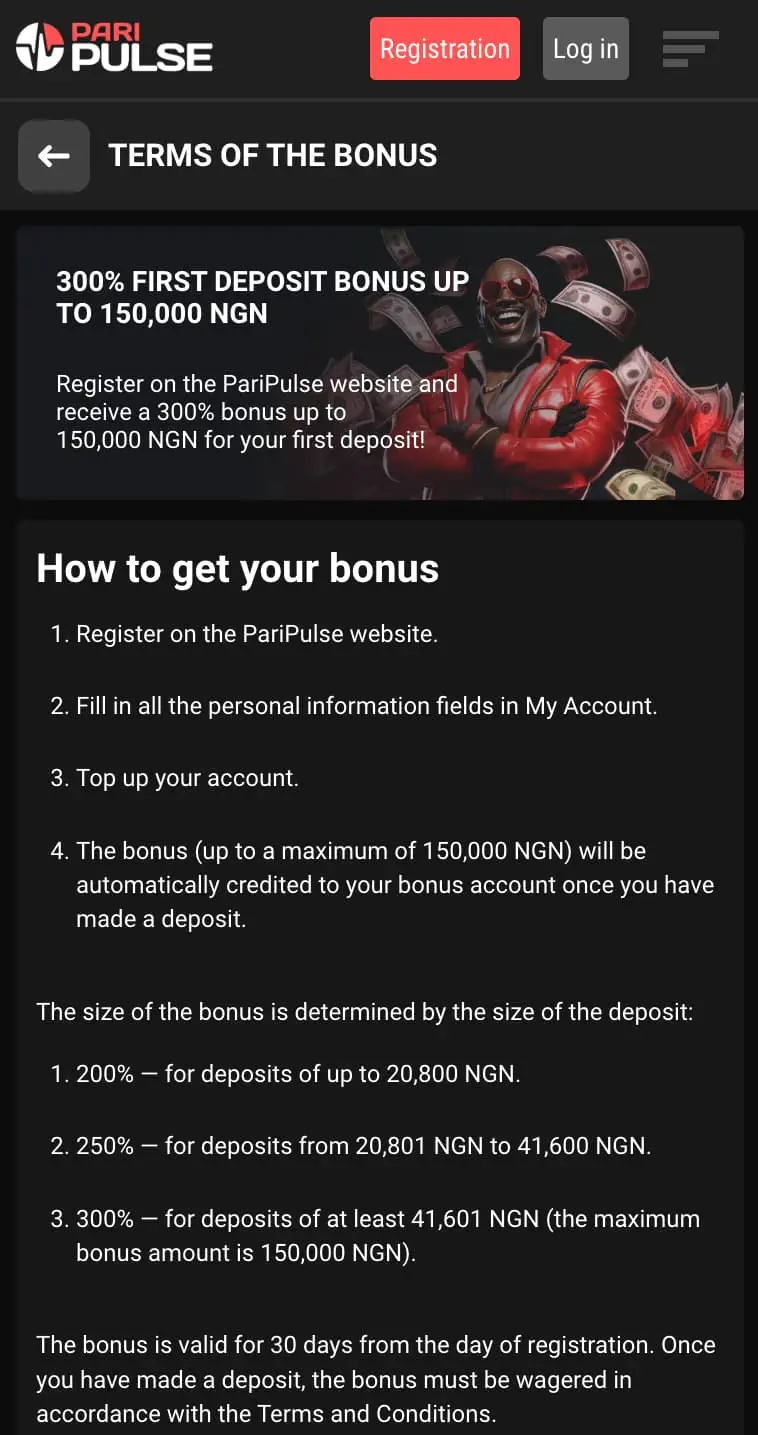 PariPulse Bonuses
