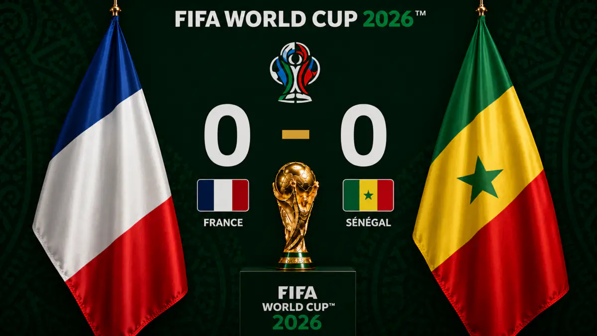 World Cup 2026 : Senegal dominates France at halftime but fails to capitalize