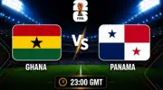 Live broadcast... Ghana vs Panama in the World Cup 2026 group stage