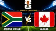 🔴 South Africa – Canada LIVE: follow the round of 32 match live on Foot Africa