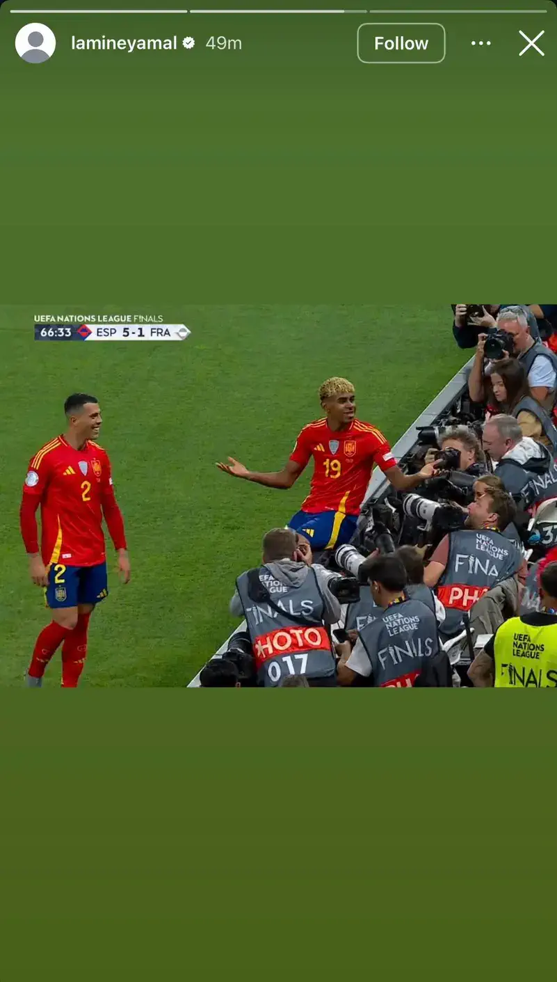 Lamine Yamal's story before the semi final match against France