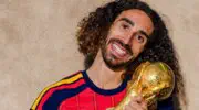 Espagne : Marc Cucurella s'est tatoué le visage de Luis de la Fuente