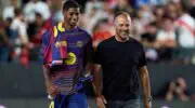 FC Barcelona: Hansi Flick explains Marcus Rashford's departure