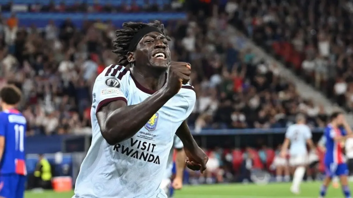 European Super Cup: Brian Madjo sets a record with Aston Villa