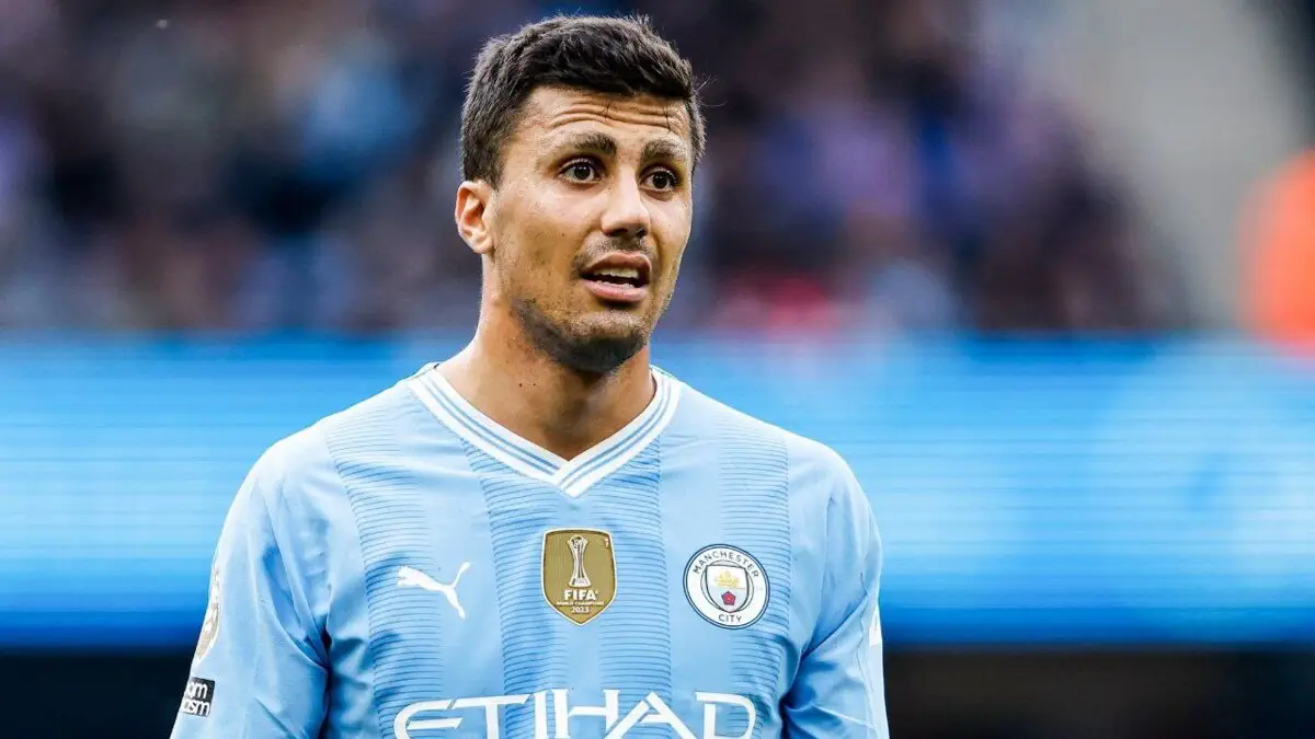 Community Shield : Rodri n'a pas voyagé avec Manchester City