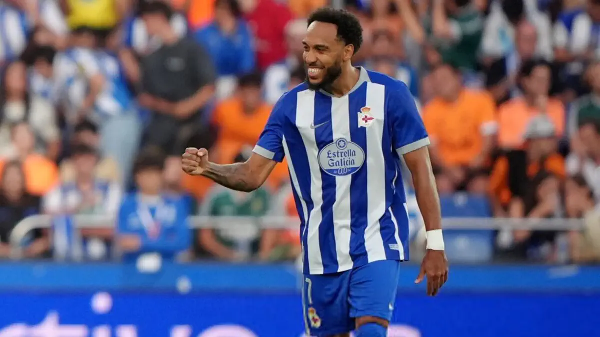 Deportivo La Corogne : Aubameyang marque pour son grand retour en Liga