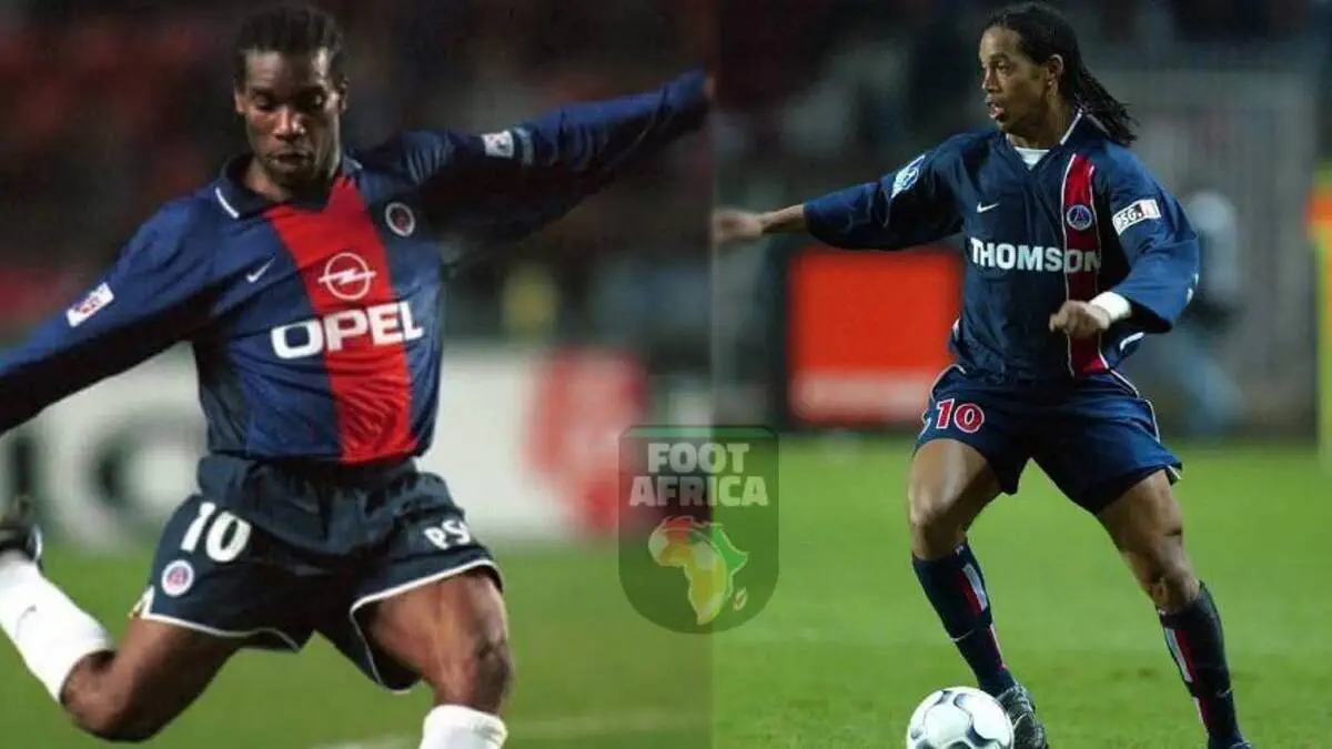 Jay-Jay Okocha has made his choice between Messi and Cristiano Ronaldo