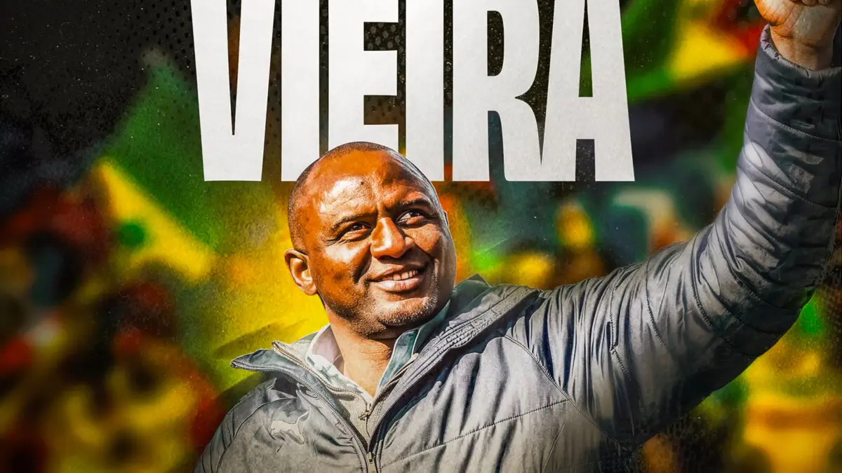 Patrick Vieira takes charge of Senegal's Lions of Teranga