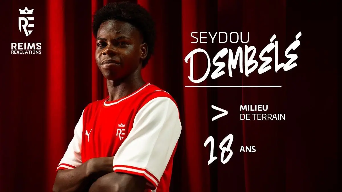 Officiel: le crack malien Seydou Dembélé signe au Stade de Reims 