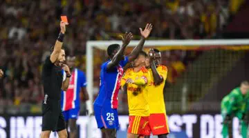 Ligue 1 : Nuno Mendes suspendu trois matchs après son carton rouge