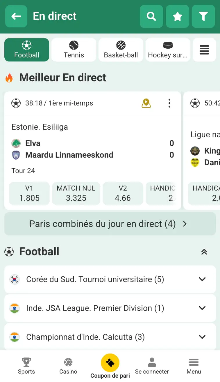 Betwinner sportbooks