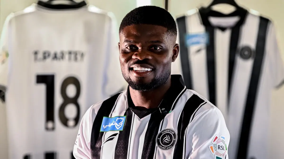 Official: Thomas Partey joins Al Shabab