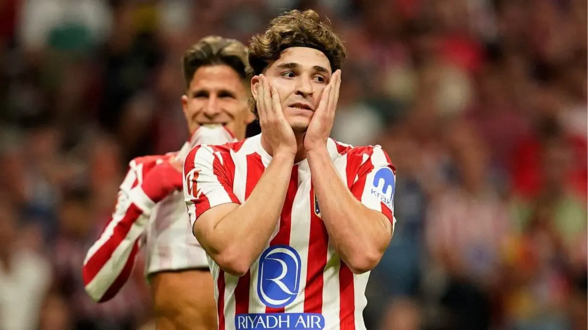 Atlético Madrid : Julian Alvarez toujours décidé à faire ses bagages