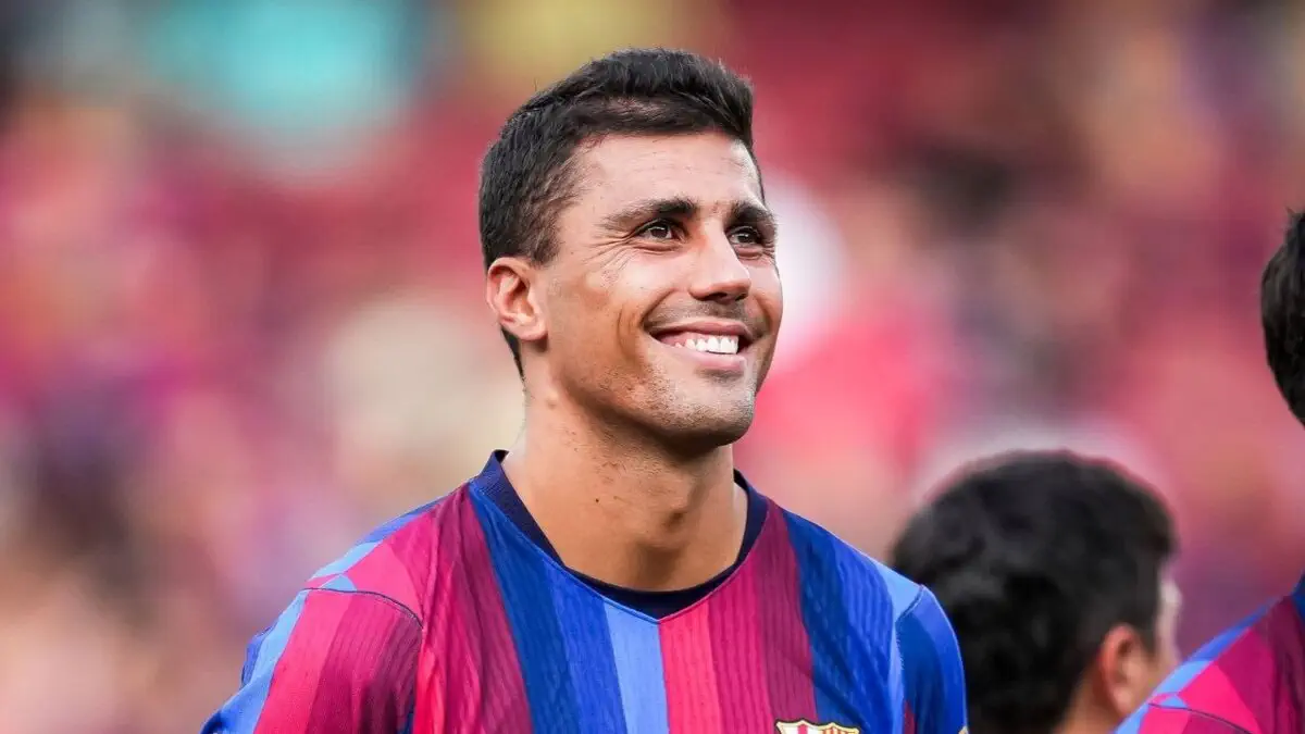 FC Barcelone : Rodri de retour à l'entrainement, son retour imminent