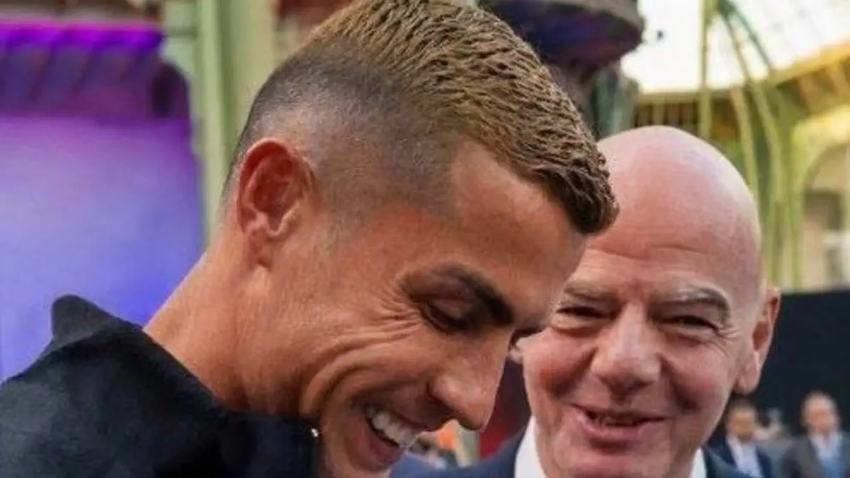 1000 goals: Gianni Infantino sends a message to Cristiano Ronaldo