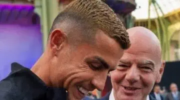 1000 buts : Gianni Infantino envoie un message à Cristiano Ronaldo