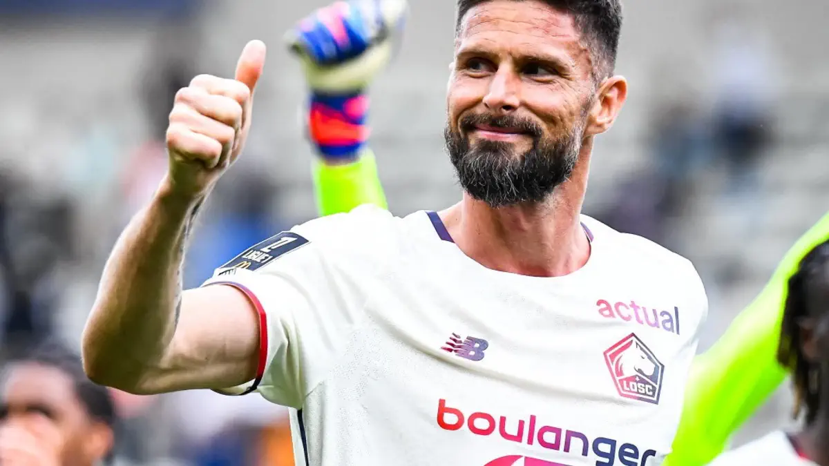 Olivier Giroud marque encore et signe une 16e saison consécutive dans les cinq grands championnats