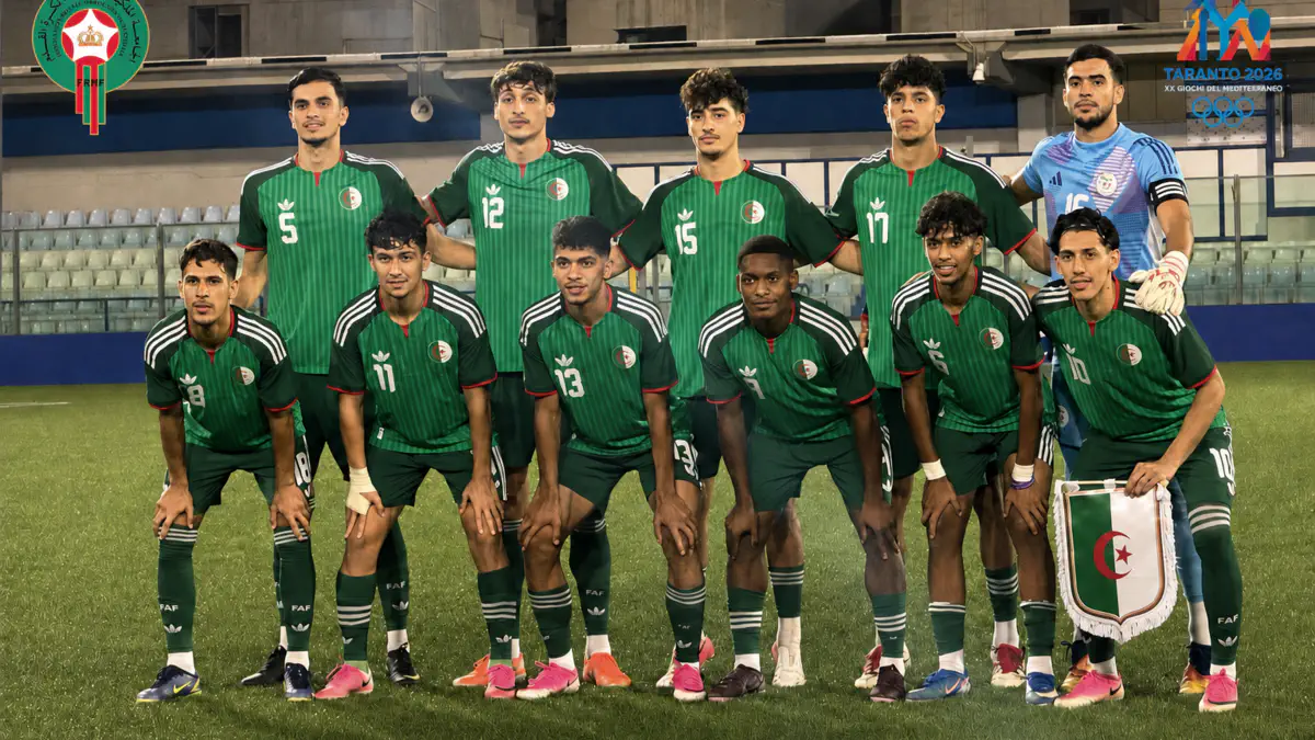 Jeux méditerranéens 2026 : l’Algérie signe un sans-faute et défiera le Maroc en demi-finale