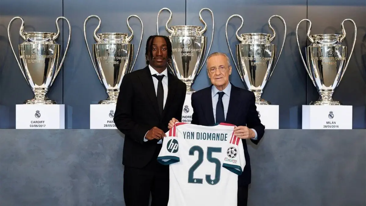 Real Madrid: Yan Diomande dreams of the Champions League