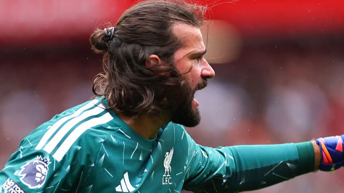 Uncharacteristic fury: Alisson Becker lashes out at officials following 2-2 draw