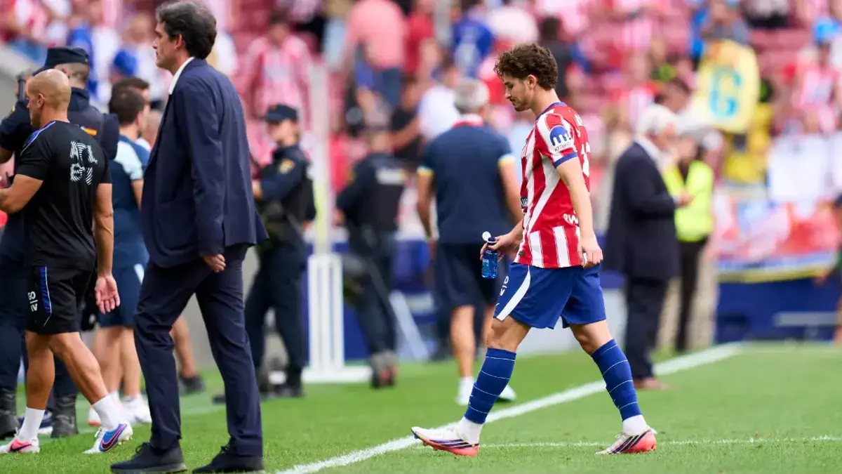 Julián Álvarez présent à l’entraînement de l’Atlético de Madrid