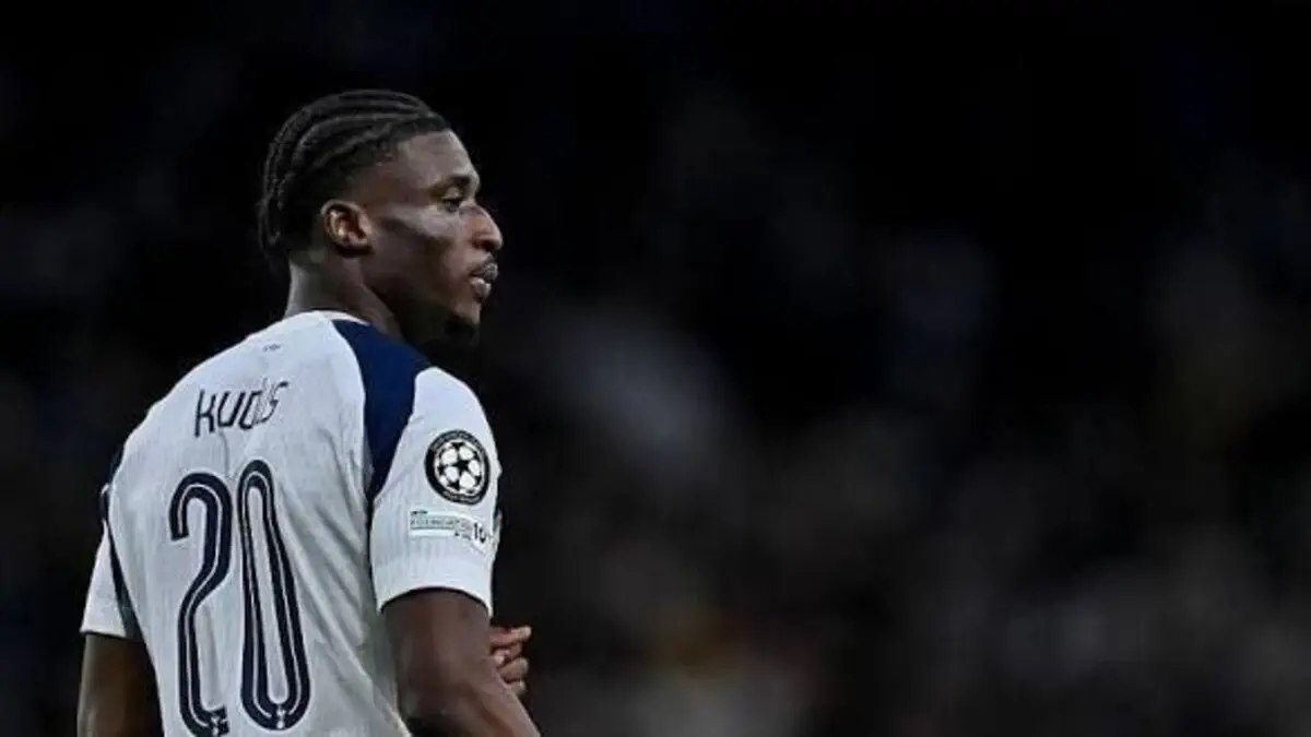 Tottenham : Mohammed Kudus est de retour après 7 mois d'absence
