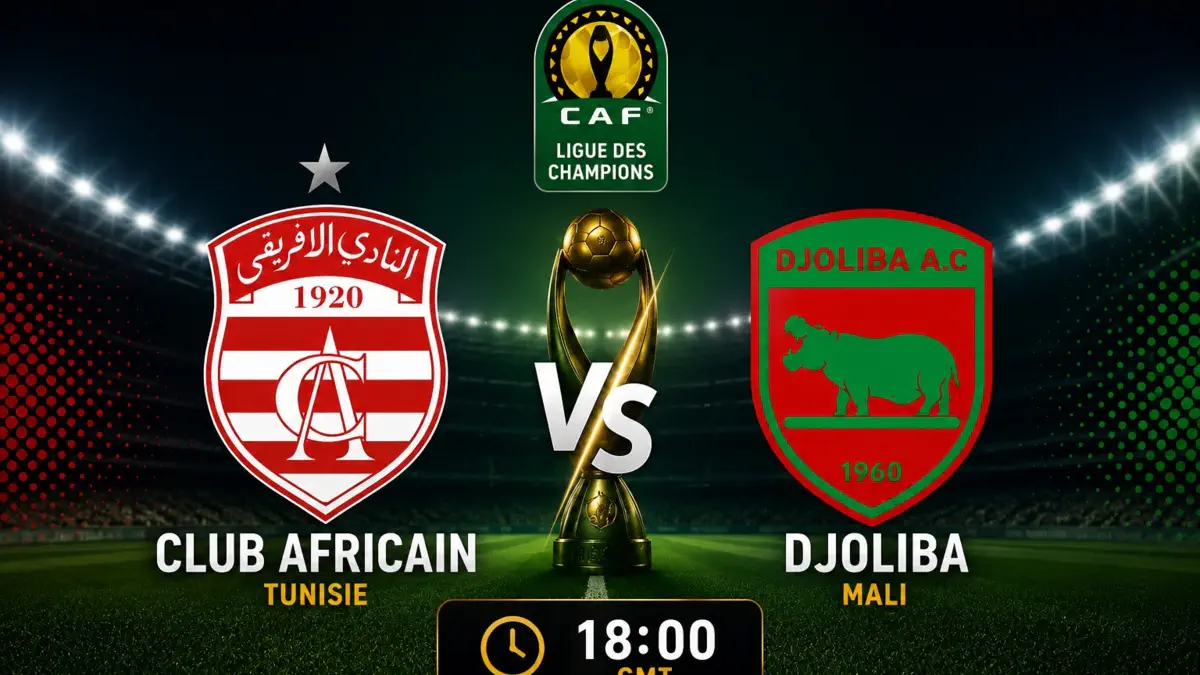 Ligue des champions africaine : date, stade et chaînes TV pour Club Africain - Djoliba 