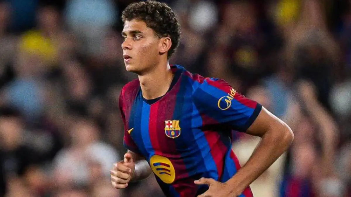 Among the megastars: Hamza Abdelkarim secures No. 29 in Barcelona's revamped squad