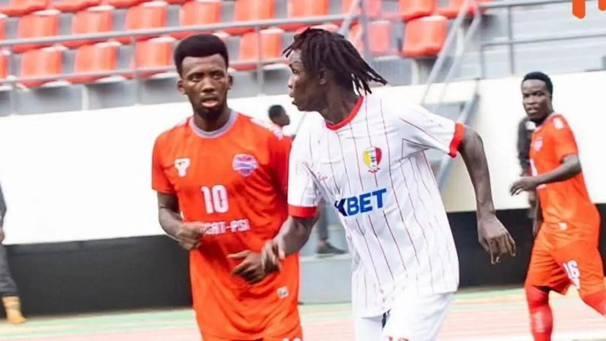 كأس الاتحاد الأفريقي لكرة القدم: تعادل فريق AS PSI وفريق CO Korhogo في نجامينا