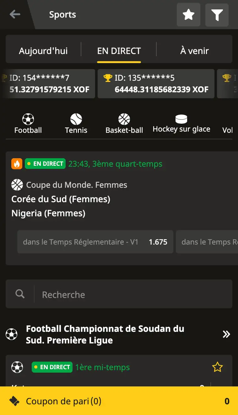 Le bonus Afropari