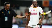 Galatasaray announces the health status of Viktor Eswemeni after his injury against Istanbul Basaksehir!