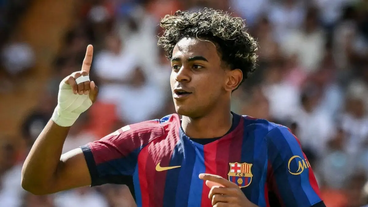 LaLiga : Lamine Yamal et le Barça dominent Valence à la pause