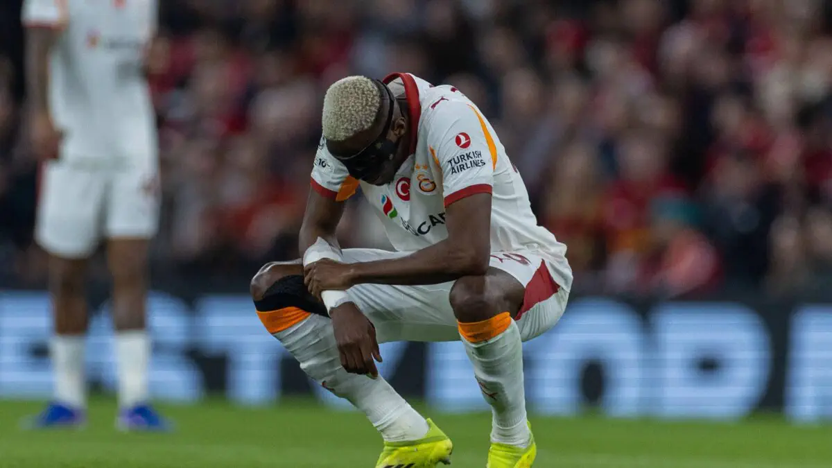 Galatasaray : inquiétude pour Victor Osimhen avant le choc contre le Sporting
