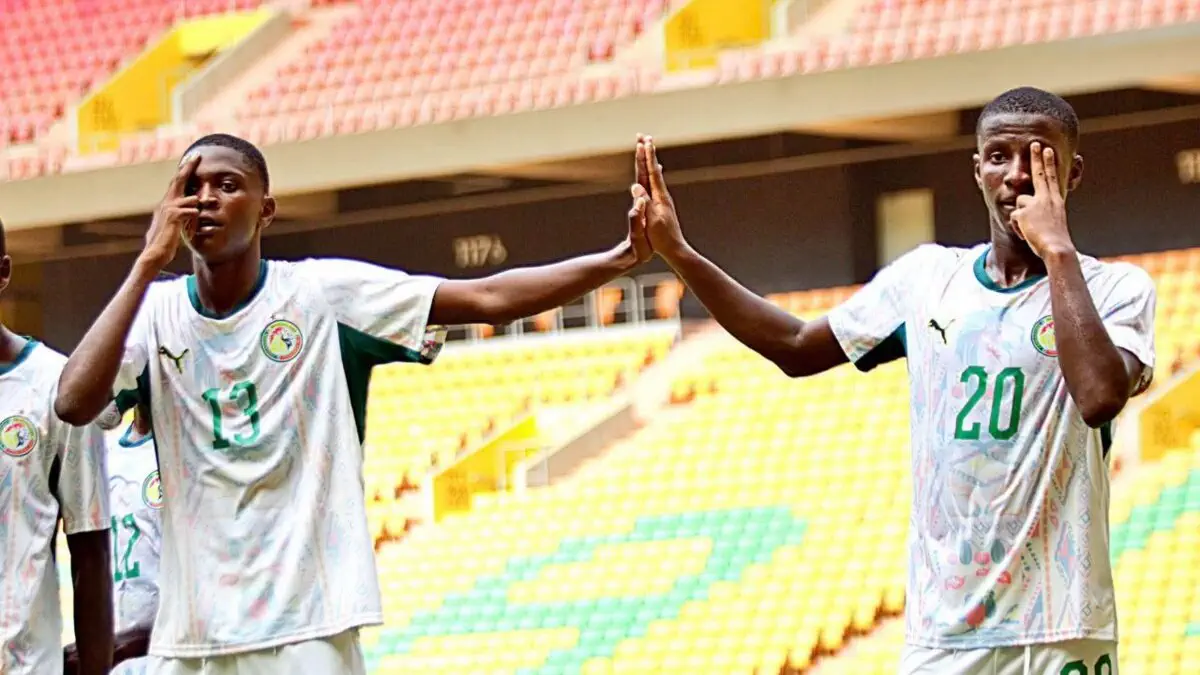 UFOA A U17 : le Sénégal écrase la Mauritanie 4-0 pour sa première sortie 