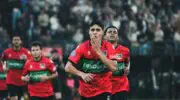 NEC : Adam Tahaui marque encore et inscrit son deuxième but de la saison
