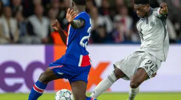 Champions League: Suleiman Camara scores at the Parc des Princes despite Slovan’s heavy defeat