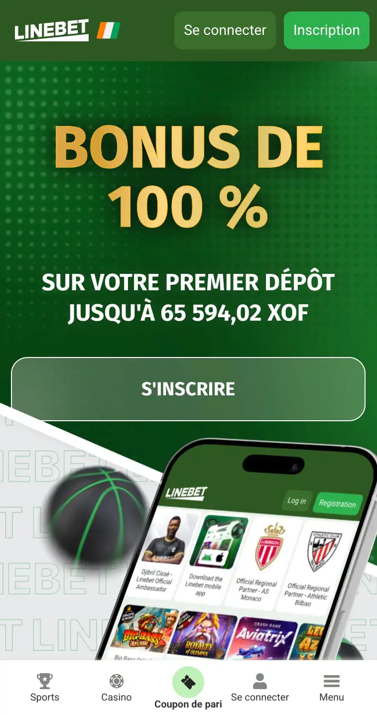 code promo Linebet