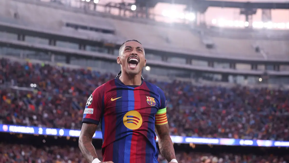Barcelona will renew Raphinha's contract, making him the highest-paid player on the team! 