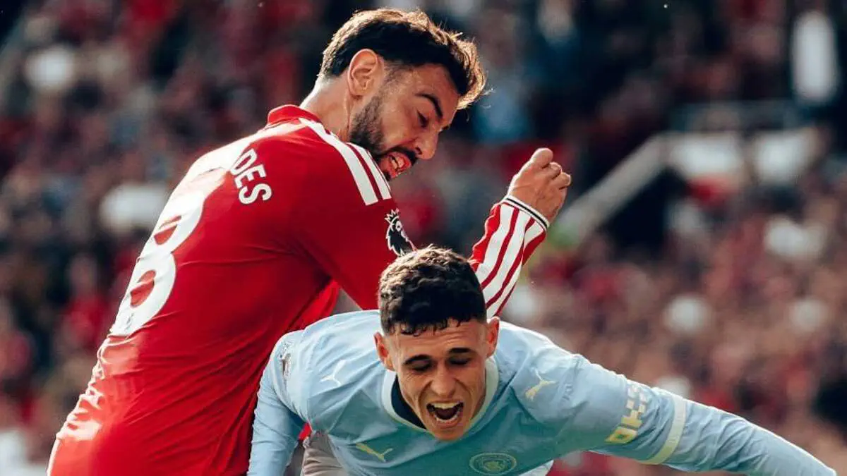 Manchester United captain Bruno Fernandes criticized for altercation with Phil Foden