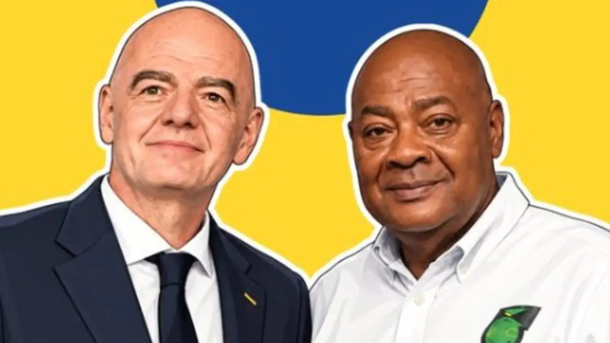 Michael Ricketts offers strong support to Gianni Infantino! 