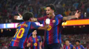 برشلونة 7 - 2 راسينغ سانتاندير: مع ثلاثية رافينيا، الماكينة الكتالونية لا تتوقف!