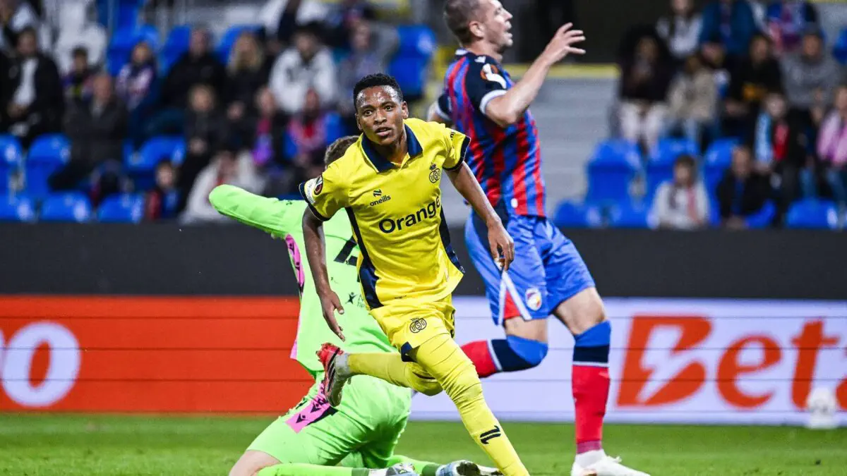 Union Saint-Gilloise: Relebohile Mofokeng scores on his first Europa League start
