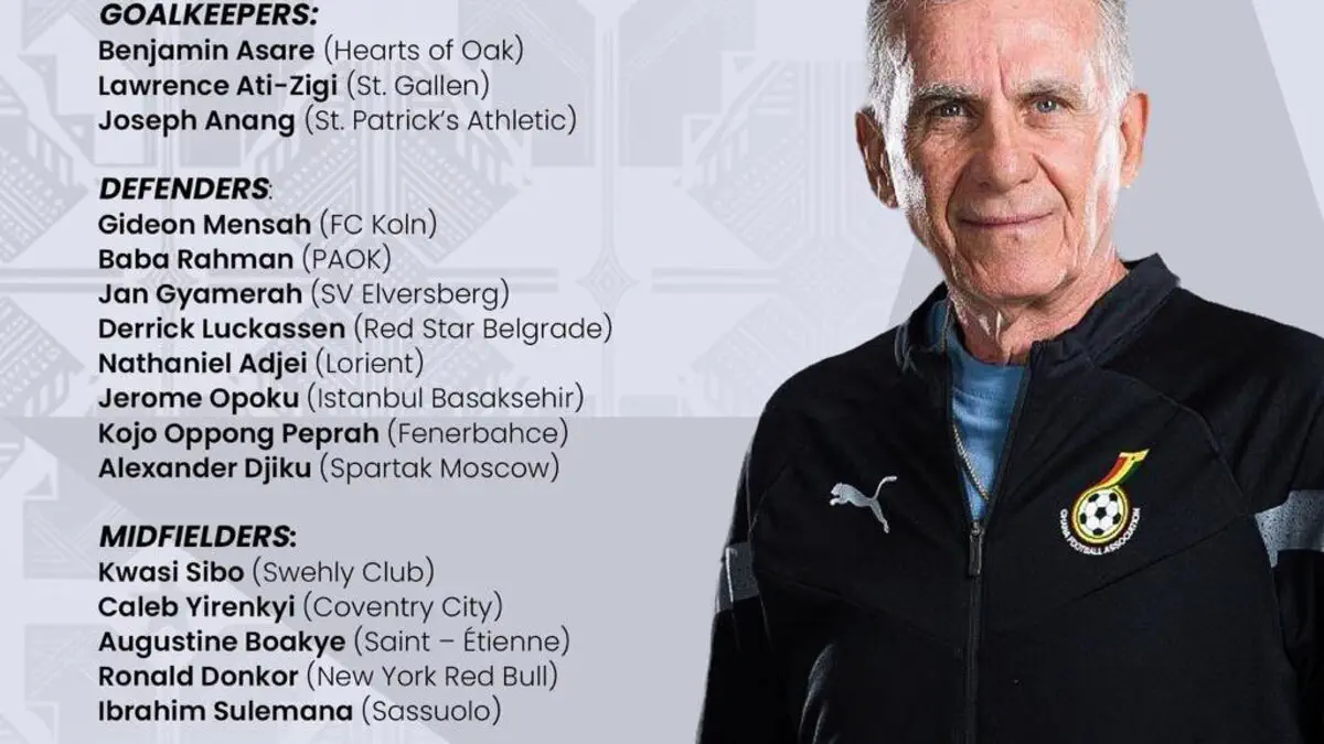 Ghana : Carlos Queiroz convoque deux nouveaux joueurs et rappelle cinq cadres