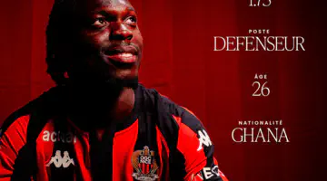 Mercato : Alidu Seidu rejoint l’OGC Nice en prêt après deux saisons et demie à Rennes